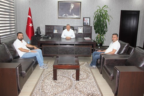Çorum Bayat İlçesi Belediye Başkan Yardımcısı Mustafa CEYLAN ve Sait KAYMAZ' dan Ziyaret